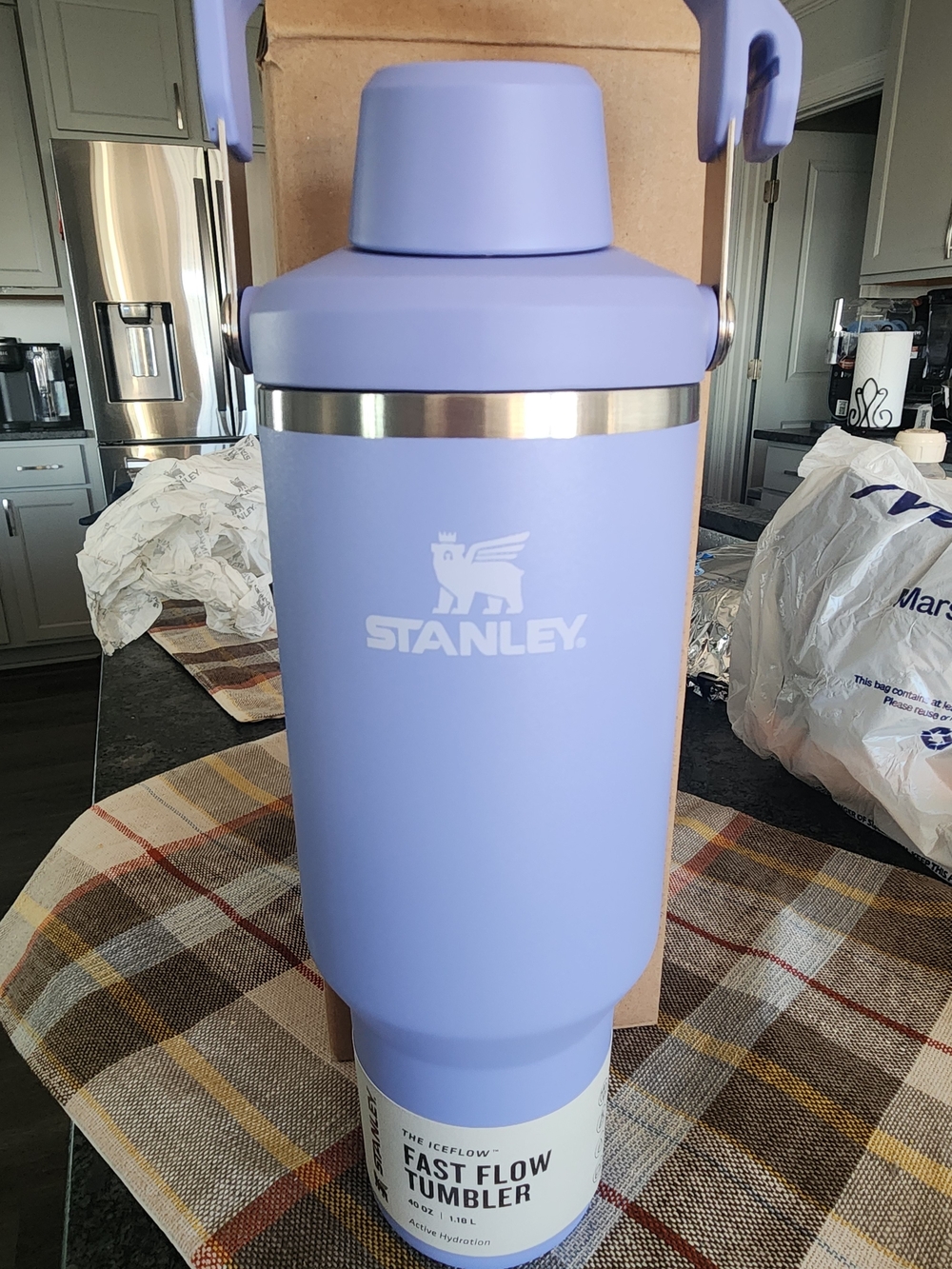 Brand New With Tags Stanley Lavender Fast Flow Tumbler 40 Ounce